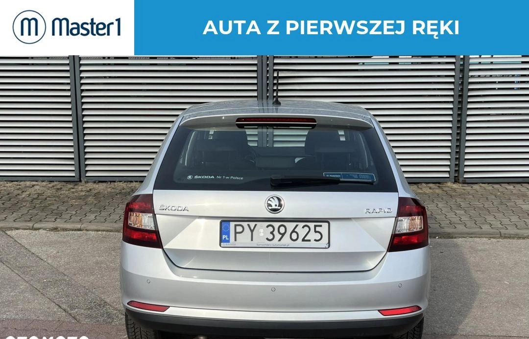 Skoda RAPID cena 42850 przebieg: 85003, rok produkcji 2018 z Wejherowo małe 191